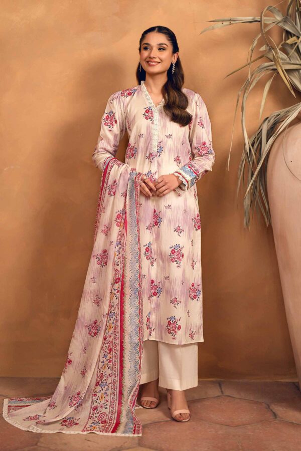 Nishat 42403043-R 3 Piece Unstiched